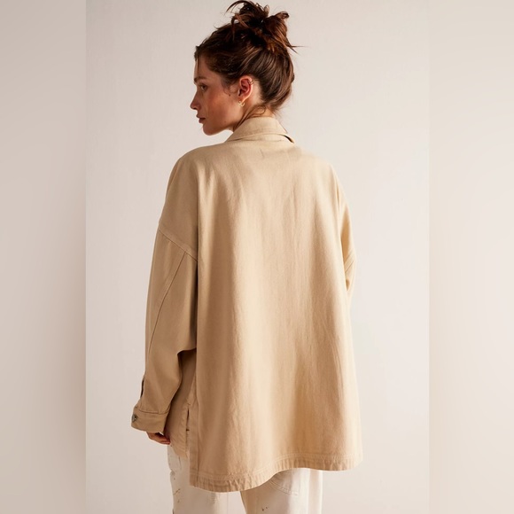 FREE PEOPLE Madison City Denim Jacket - Picture 4 of 4